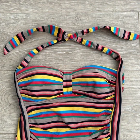 Pez D’or Barcelona Multi-Color Striped Swimsuit - Picture 2 of 6